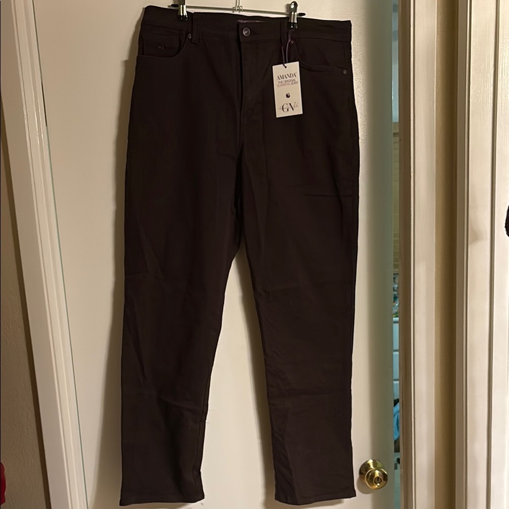 Gloria Vanderbilt Women’s Brown Jeans